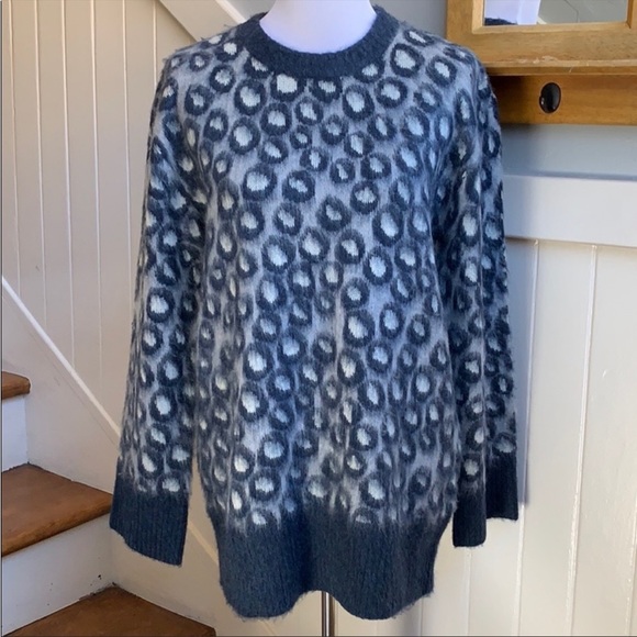 NWT Current/Elliot The Cali Sweater in Leopard Print - Picture 4 of 14